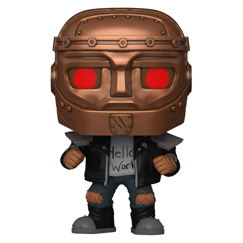 Boneco Funko POP Homem-Robo 1534 DC Comics Série Doom Patrol Brinquedo Colecionável Presente Coleção Criança