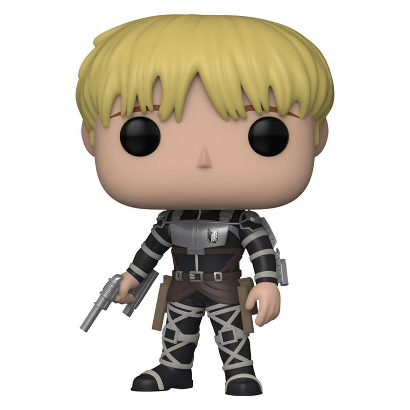 Boneco Funko POP Armin Arlet 1447 Anime Atack On Titan Brinquedo Colecionável Presente Coleção Criança