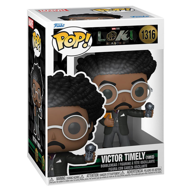 Boneco Funko POP Victor Timely 1316 Marvel Disney Série Loki Brinquedo Colecionável Presente Coleção Criança