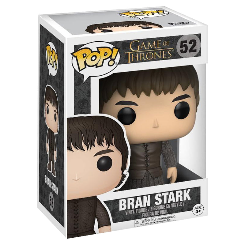 Boneco Funko POP Bran Stark 52 Game Of Thrones Série TV Brinquedo Colecionável Presente Coleção Criança