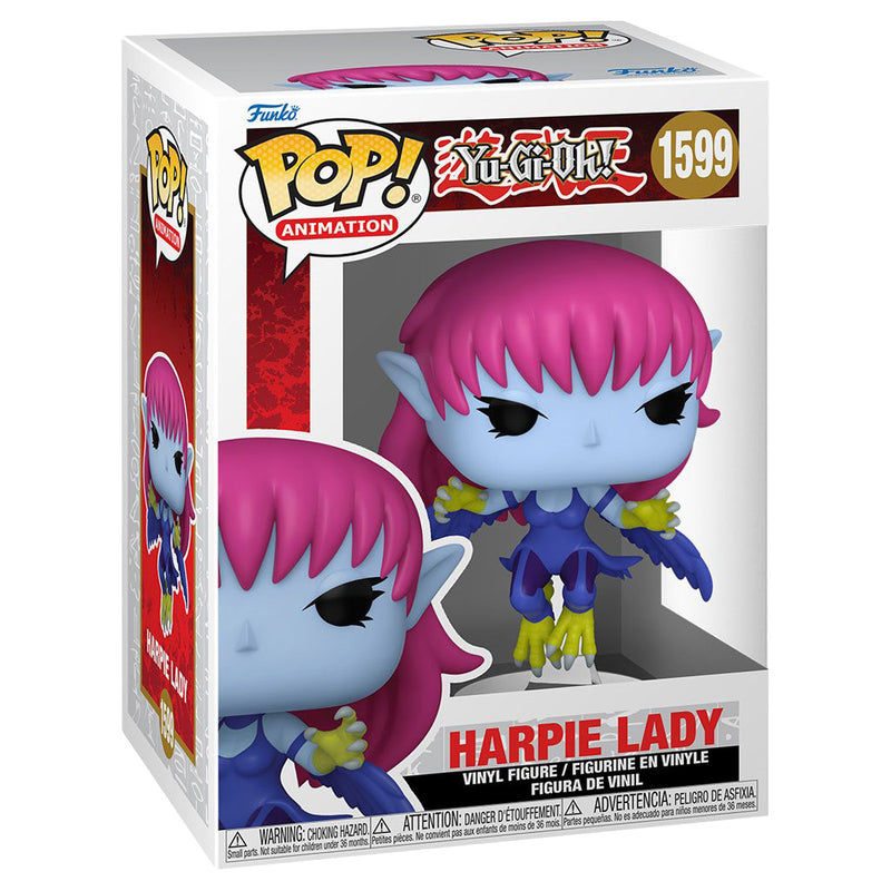 Boneco Funko POP Harpie Lady 1599 Anime Yu-Gi-Oh Brinquedo Colecionável Presente Coleção Criança