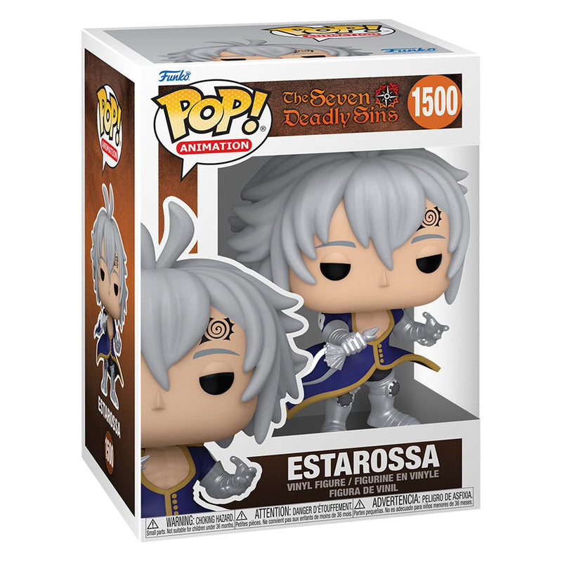 Boneco Funko POP Estarossa 1500 Anime Seven The Deadly Sins Nanatsu no Taizai Brinquedo Colecionável Presente Coleção Criança