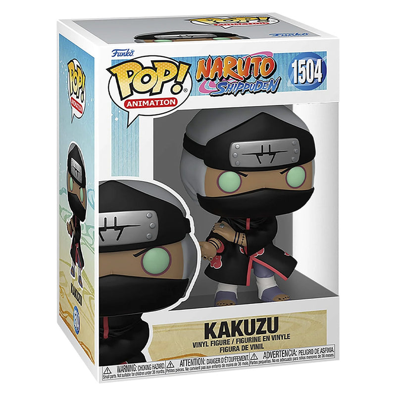 Boneco Funko POP Kakuzu 1504 Anime Naruto Shippuden Original Brinquedo Colecionável Presente Coleção Criança