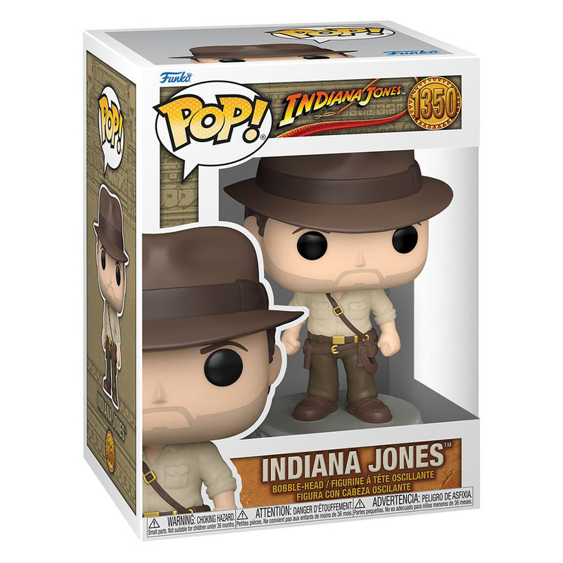 Boneco Funko POP Indiana Jones 1350 Filme Caçadores da Arca Perdida Brinquedo Colecionável Presente Criança