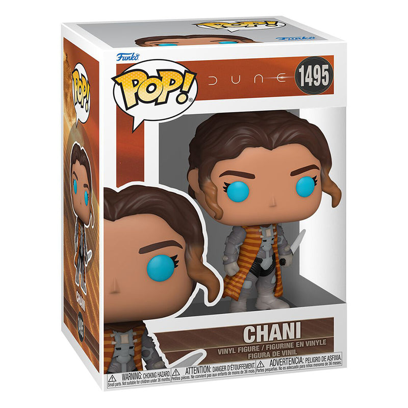 Boneco Funko POP Chani 1495 Filme Dune Brinquedo Colecionável Coleção Criança