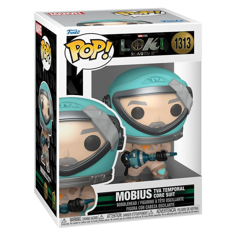 Boneco Funko POP Morbius TVA Temporal Core Suit 1313 Marvel Disney Série Loki Brinquedo Colecionável Presente Coleção Criança