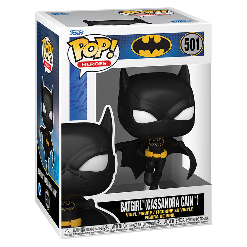 Boneco Funko POP Heróis Batgirl Cassandra Cain 501 DC Comics rinquedo Colecionável Coleção Criança