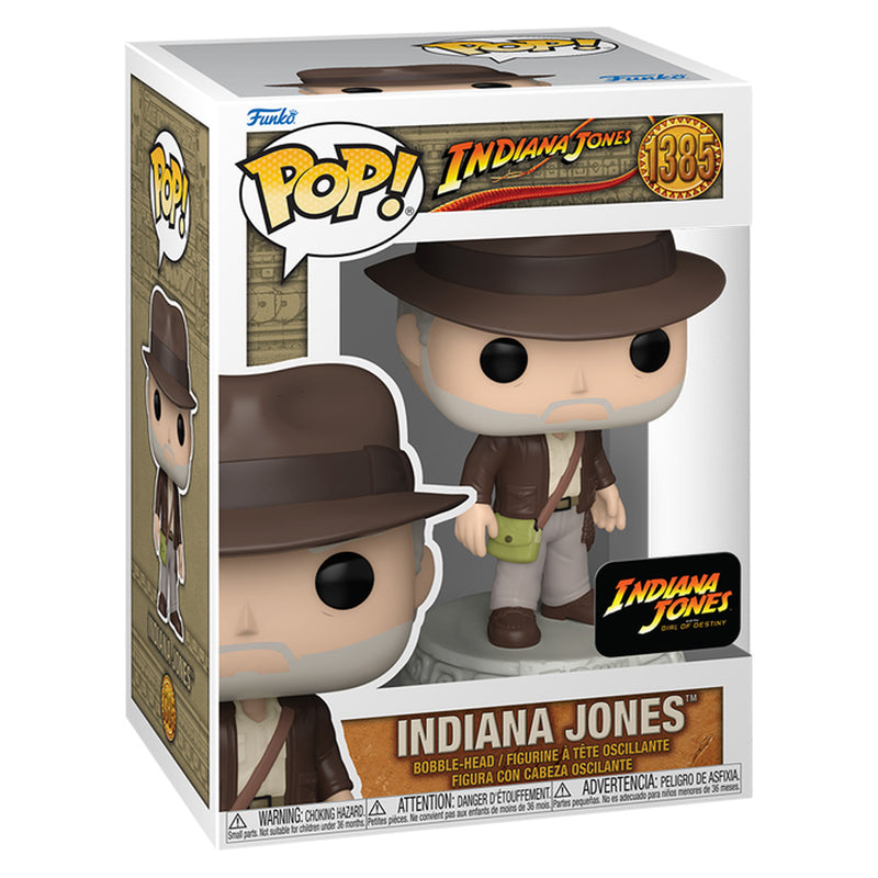 Boneco Funko POP Indiana Jones 1385 Filme O Chamado do Destino Brinquedo Colecionável Presente Criança