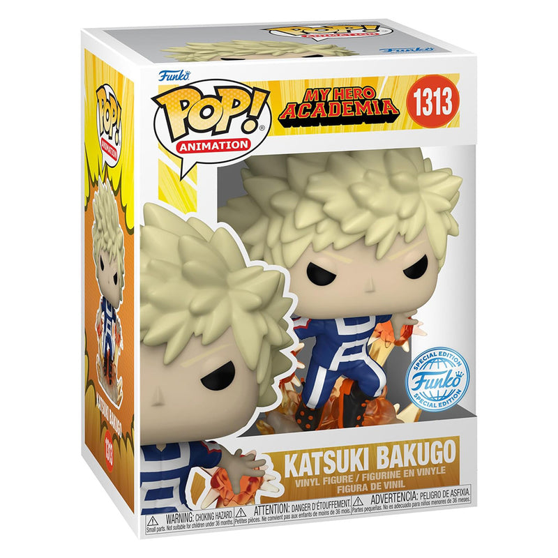 Boneco Funko Pop Katsuki Bakugo 1313 My Hero Academia Anime Brinquedo My Hero Academi BNHA Kacchan Presente Criança Colecionável Boku no Hero