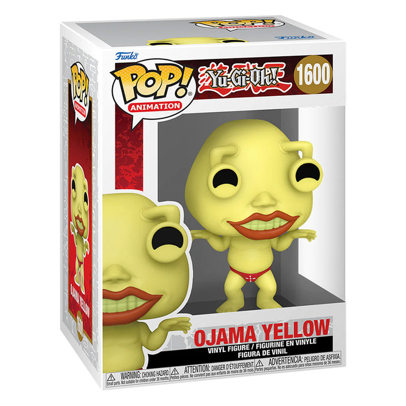 Boneco Funko POP Ojama Yellow 1600 Anime Yu-Gi-Oh Brinquedo Colecionável Presente Coleção Criança