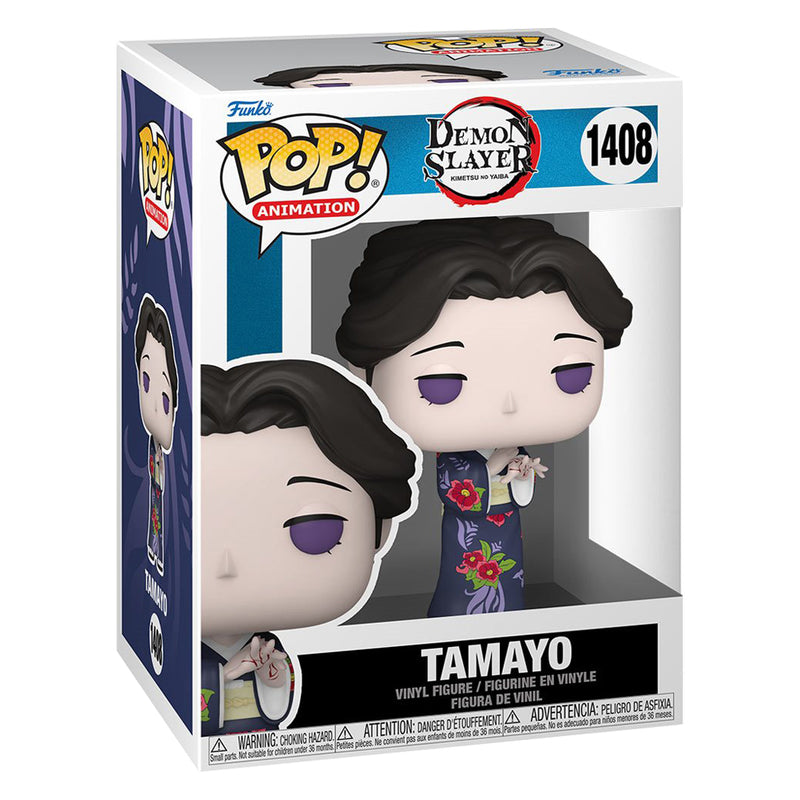 Boneco Funko POP Tamayo 1408 Anime Demon Slayer Kimestu no Yaiba Brinquedo Colecionável Presente Coleção Criança