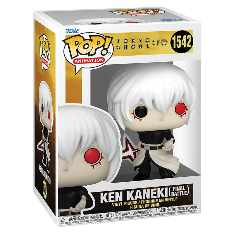 Boneco Funko POP Ken Kaneki 1542 Anime Tokyo Ghoul:Re Batalha Final Brinquedo Colecionável Presente Coleção Criança