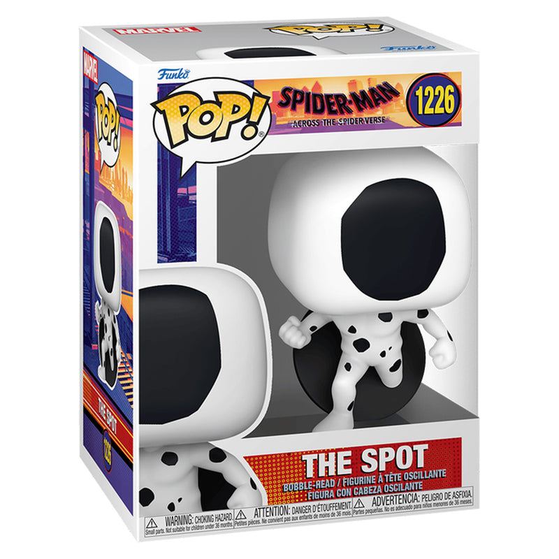 Boneco Funko POP Mancha 1226 Marvel Disney Animação Filme Homem Aranha Através do Aranha Verso Universo Vingadores Brinquedo Colecionável Presente Coleção Criança