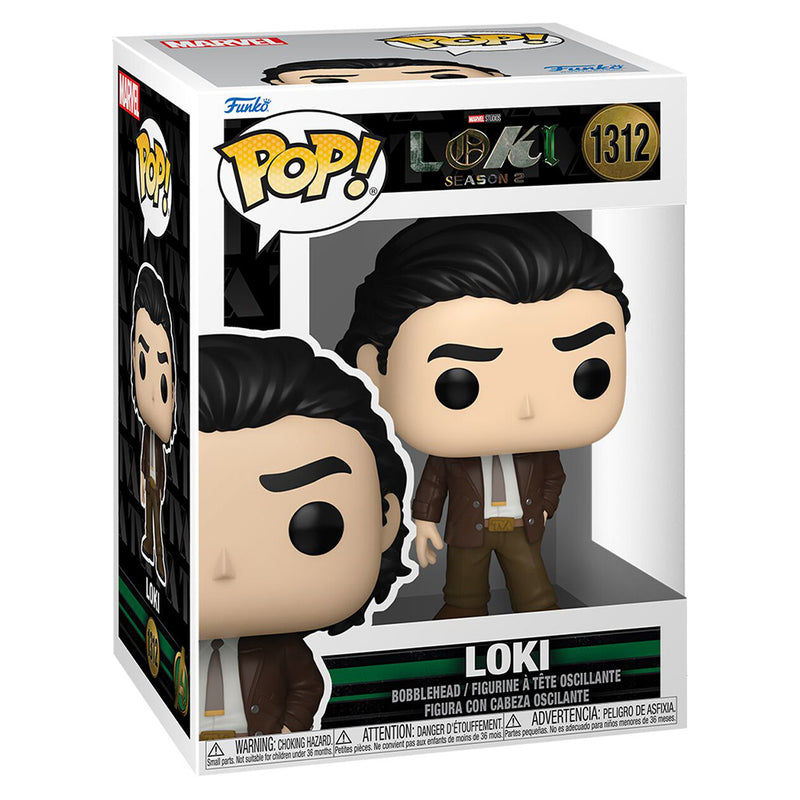 Boneco Funko POP  Loki 1312 Marvel Disney Série Loki Brinquedo Colecionável Presente Coleção Criança