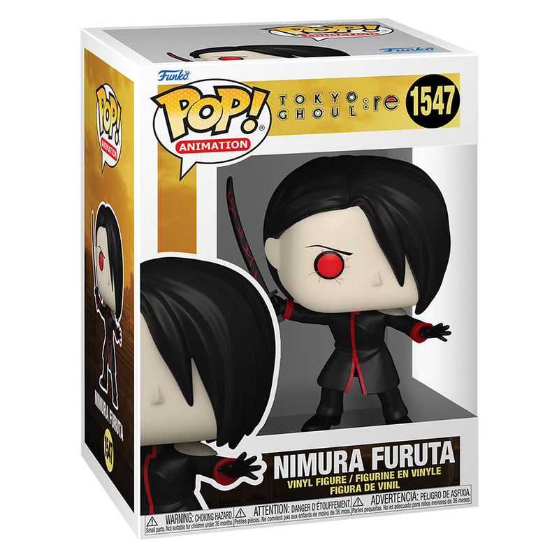 Boneco Funko POP Nimura Furuta 1547 Anime Tokyo Ghoul:Re Brinquedo Colecionável Presente Coleção Criança