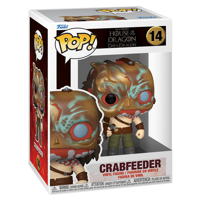 Boneco Funko POP Crabfeeder 14 Game Of Thrones House The Dragon Série TV Brinquedo Colecionável Presente Coleção Criança