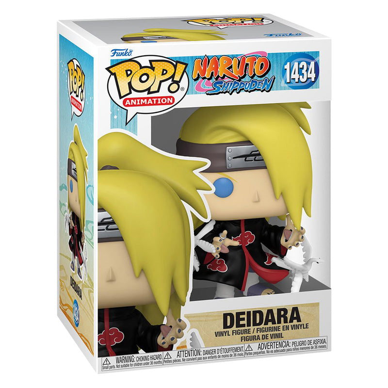 Boneco Pop Funko Deidara 1434 Anime Naruto Shippuden Original Brinquedo Colecionável Presente Coleção Criança