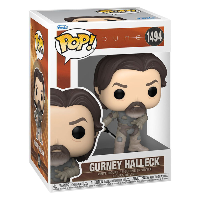 Boneco Funko POP Gurney Halleck 1494 Filme Dune Brinquedo Colecionável Coleção Criança