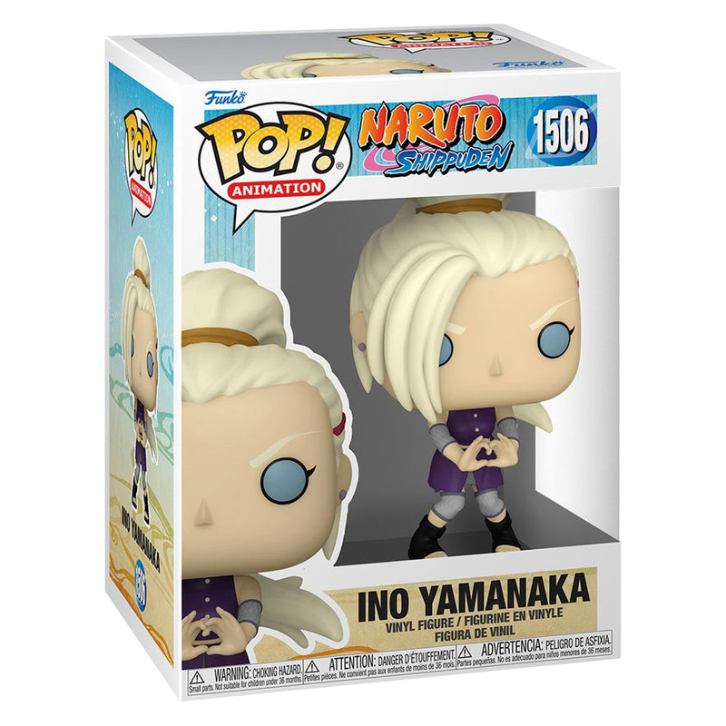 Boneco Pop Funko Ino Yamanaka 1506 Anime Naruto Shippuden Original Brinquedo Colecionável Presente Coleção Criança