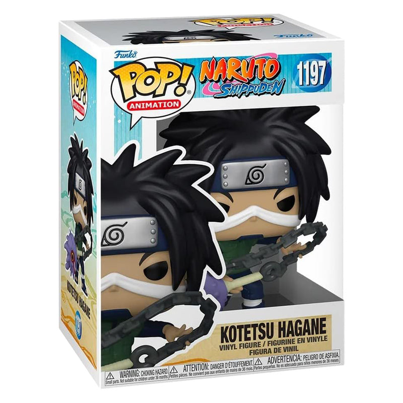 Boneco Pop Funko Kotetsu Hagane 1197 Anime Naruto Shippuden Original Brinquedo Colecionável Presente Coleção Criança