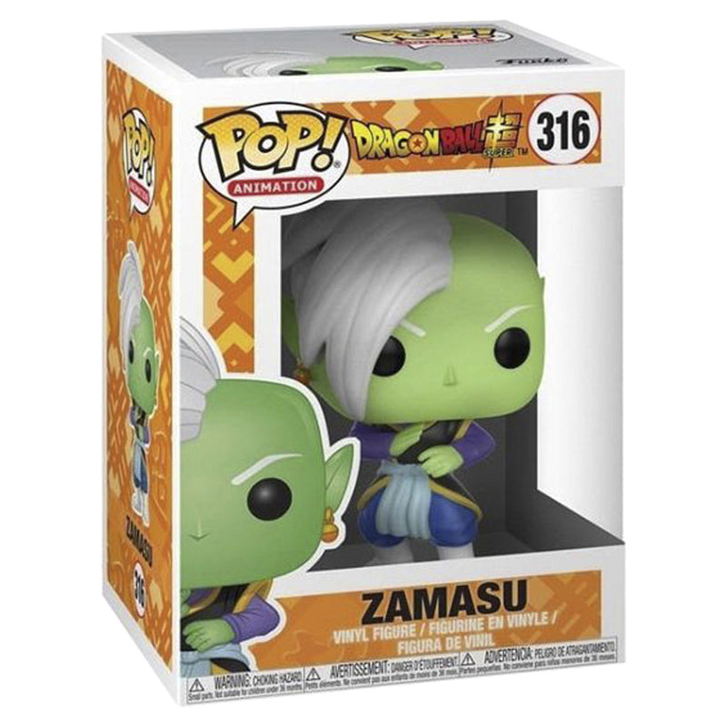 Boneco Funko POP Zamasu 316 Anime Dragon Ball Super Brinquedo Colecionável Presente Coleção Criança