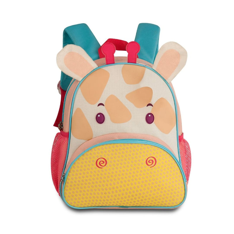 Mochila de Costas Mala Bolsa Infantil Girafa Zebra Pets Bebê Criança Menina Feminina Clio