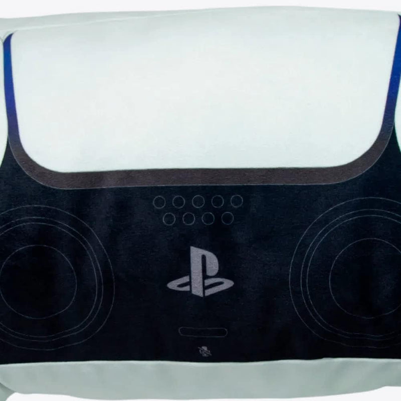 Almofada Controle Video Game Playstation Geek PS5 Branco - Megalonania