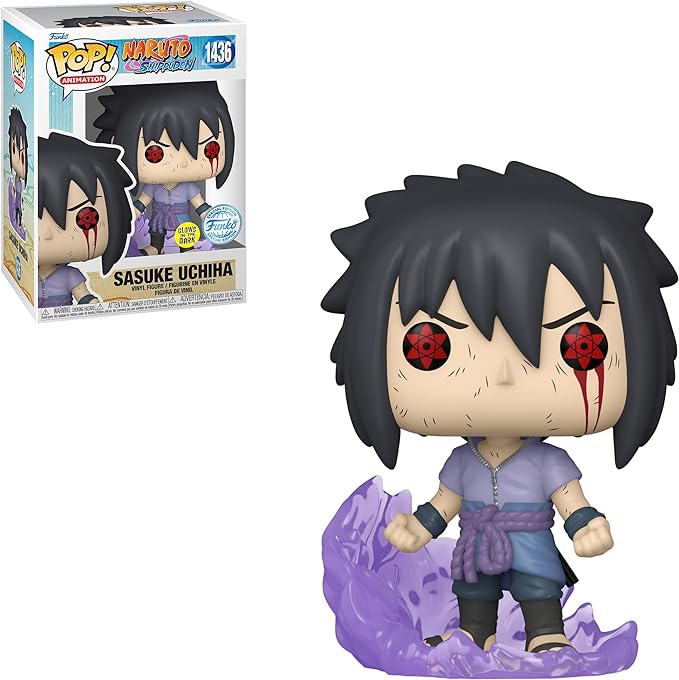 Boneco Funko Pop Naruto Shippuden Sasuke Uchiha Susanoo Sharingan Anime Mangekyo Brinquedo Boneco Colecionável Presente