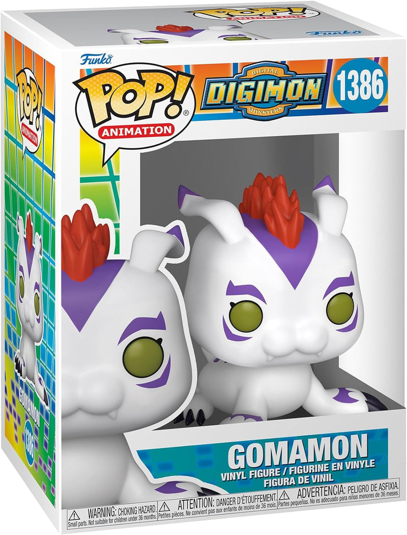 Boneco Funko Pop DIGIMON GOMAMON 1386 Brinquedo Coleção Anime Presente Criança Colecionável Digimon