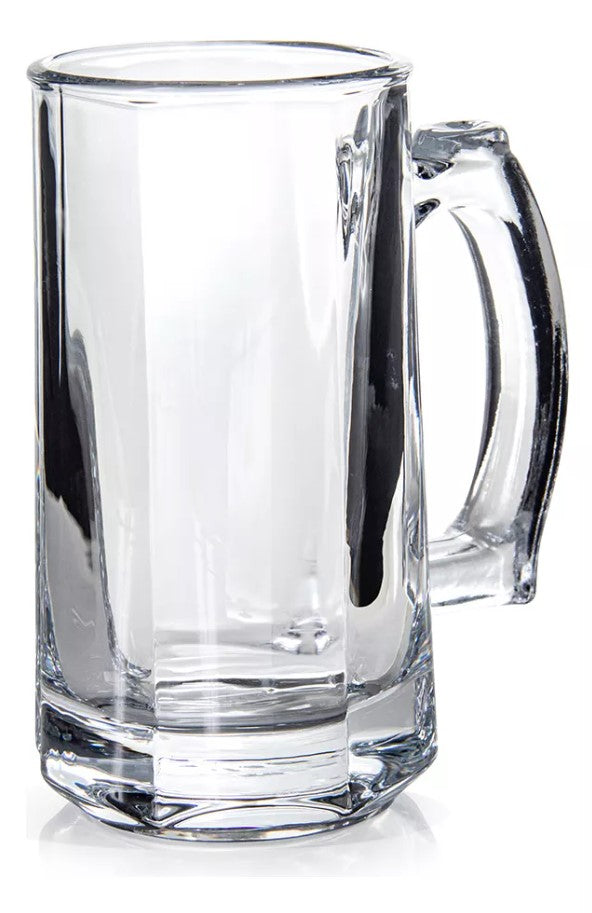 Caneca de Vidro Suco Café Cozinha 360ML Ke Home