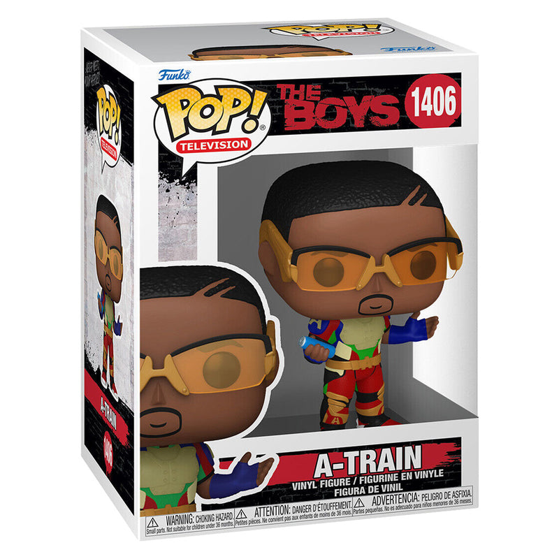 Boneco Funko POP Trem Bala 1406 Série Quadrinos Super Heróis The Boys TV Brinquedo Colecionável Presente Coleção Criança