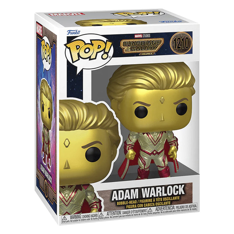 Boneco Funko POP Adam Warlock 1210 Marvel Disney Move Guardians Of The Galaxy Vol 3 Brinquedo Colecionável Presente Coleção Criança