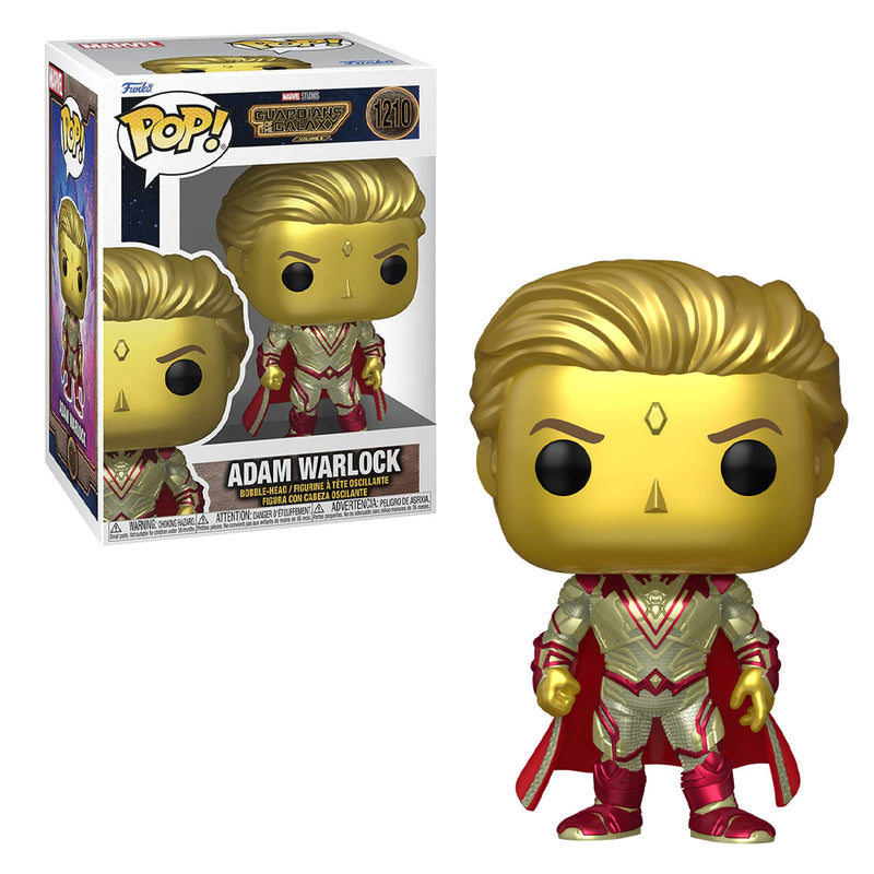 Boneco Funko POP Adam Warlock 1210 Marvel Disney Move Guardians Of The Galaxy Vol 3 Brinquedo Colecionável Presente Coleção Criança