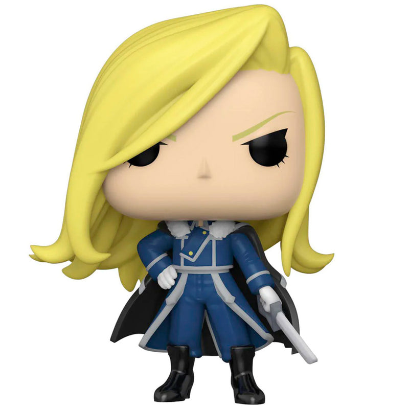 Boneco Funko POP Olivier Mira Armstrong 1178 Anime Manga Fullmetal Alchemist Brotherhood Brinquedo Colecionável Presente Criança