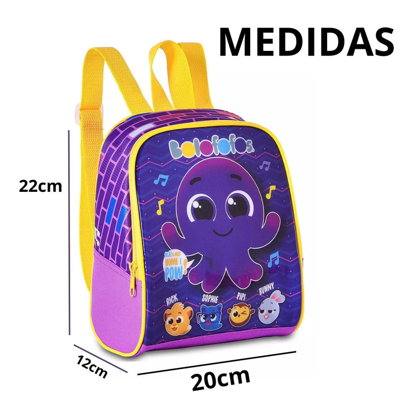 Lancheira Térmica Infantil Bolofofos Kids Escolar - Clio