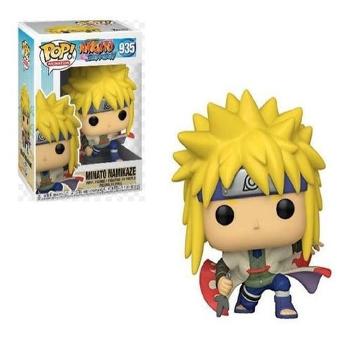 Boneco Funko Pop Naruto Minato Namikaze 935 Abaixado Boneco Anime Yondaime Naruto Hokage Presente Criança Colecionável