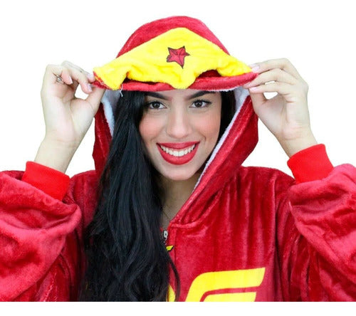 Macacão Kigurumi Pijama Wonder Woman Mulher Maravilha Oficial Zona Criativa Warner Dc Comics - Megalonania