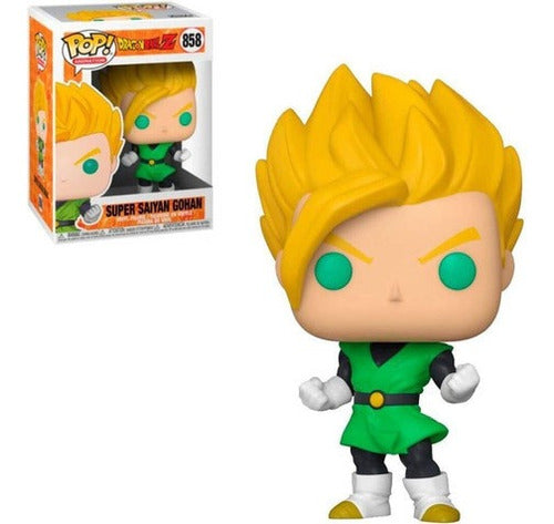 Boneco Funko Pop Dragon Ball Z Super Saiyajin Gohan 858 Saiyaman Son Gohan Brinquedo Coleção Colecionável Presente Crian