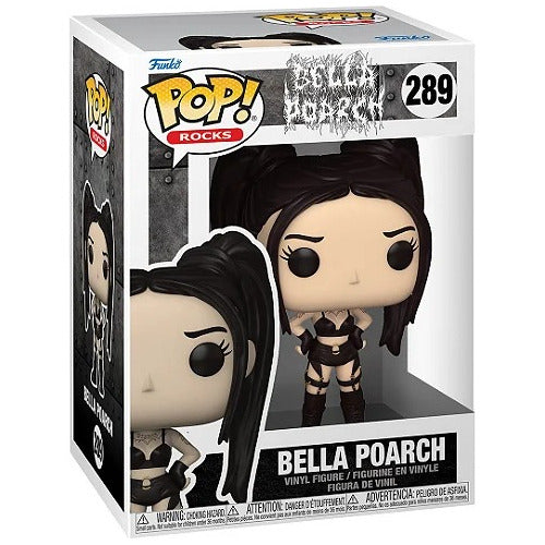 Boneco Funko Pop! Rocks Bella Poarch 289 Tiktok Kwai Insta Influencer Brinquedo Colecionável Presente Coleção Figura