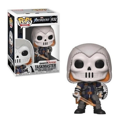 Boneco Funko Pop Marvel Taskmaster 632 Avengers Game Verse Boneco Brinquedo Marvel Presente Colecionável