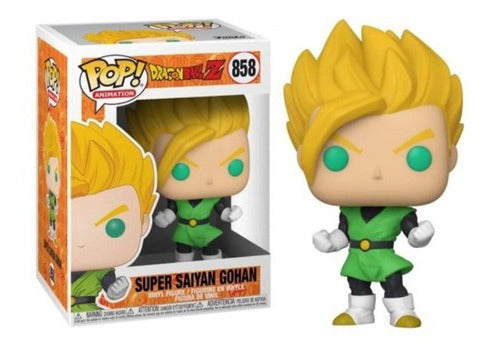 Boneco Funko Pop Dragon Ball Z Super Saiyajin Gohan 858 Saiyaman Son Gohan Brinquedo Coleção Colecionável Presente Crian