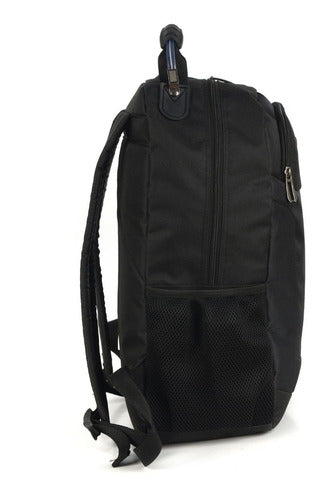 Mochila de Costas Escolar Juvenil Laptop Notebook Preto - Luxcel