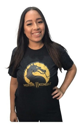 Camiseta Mortal Kombat Jogo Video Game Scorpion Liu Kang Sub Zero Playstation - Megalonania