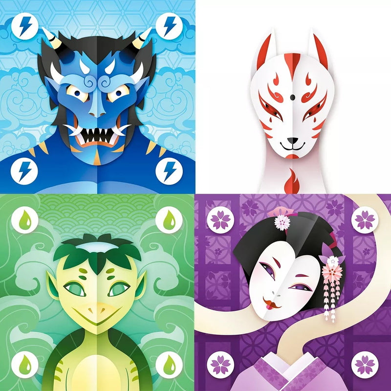 Yokai - Board Game Tabuleiro Japonesa Jogo De Cartas Buro