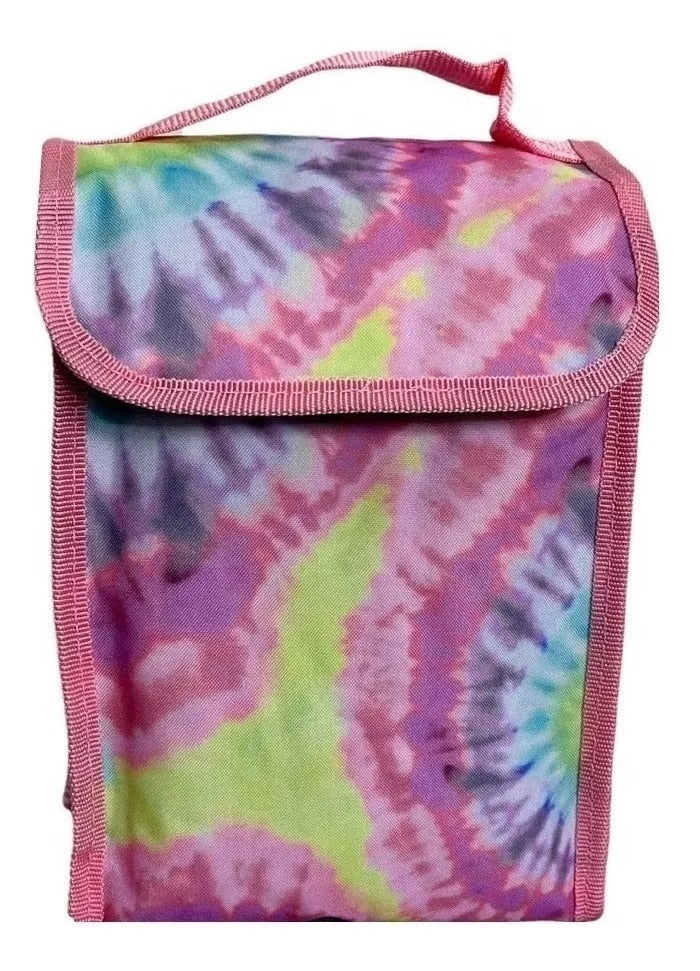 Lancheira Termica Escolar Infantil Tie Dye Colorida Up4you - Luxcel