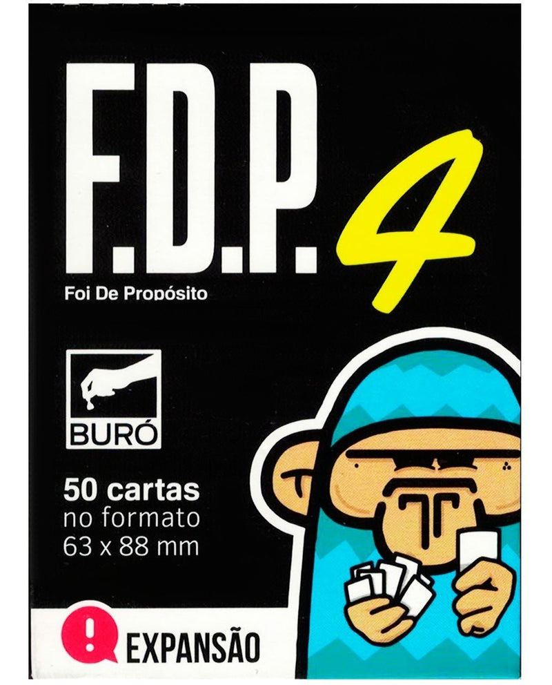 F.P.D 4: Foi De Proposito Expansão Jogo Cartas Board Game Buro