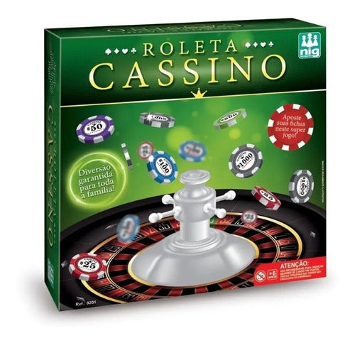 Jogo De Tabuleiro Roleta Cassino Infantil Nig Brinquedos