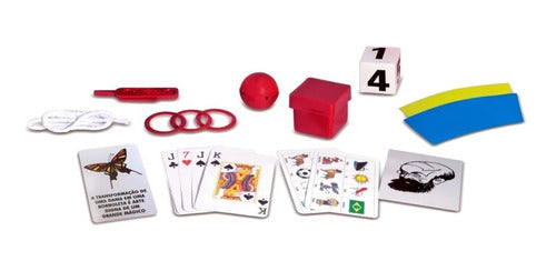 Jogo Kit 10 Magicas Criança Truques Cartas Nig Brinquedos