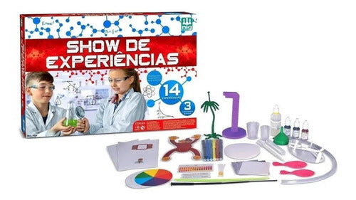 Jogo De Mesa Show De Experiências Brinquedos Química Nig