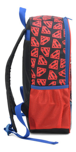 Mochila de Costas Infantil Escolar Herói Superman Dc Liga da Justiça Super Homem  - Luxcel